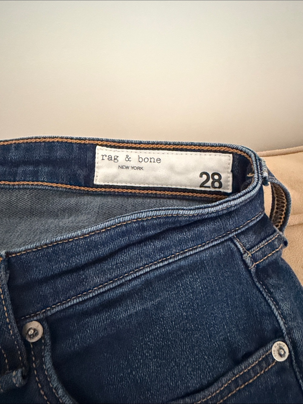 rag & bone Men's Indigo Skinny Jeans
